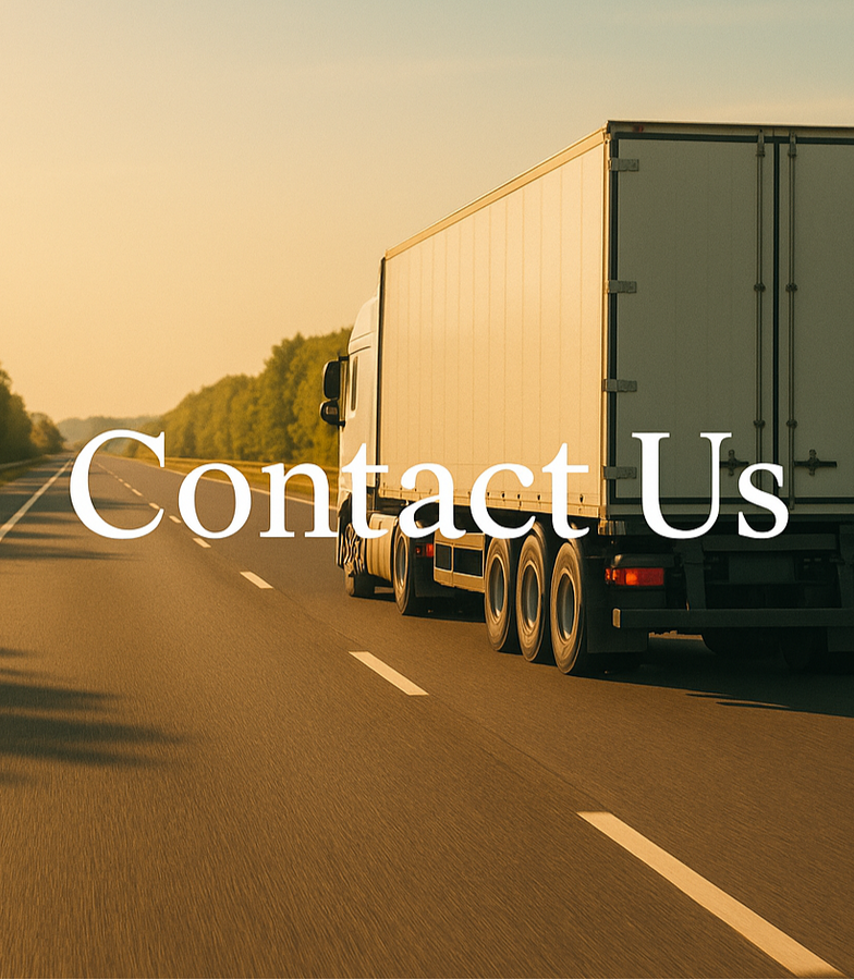 contact us in the middle but not too wide with a sunny road of a hgv driving down the motorway keep in mind the picture needs to be vertical